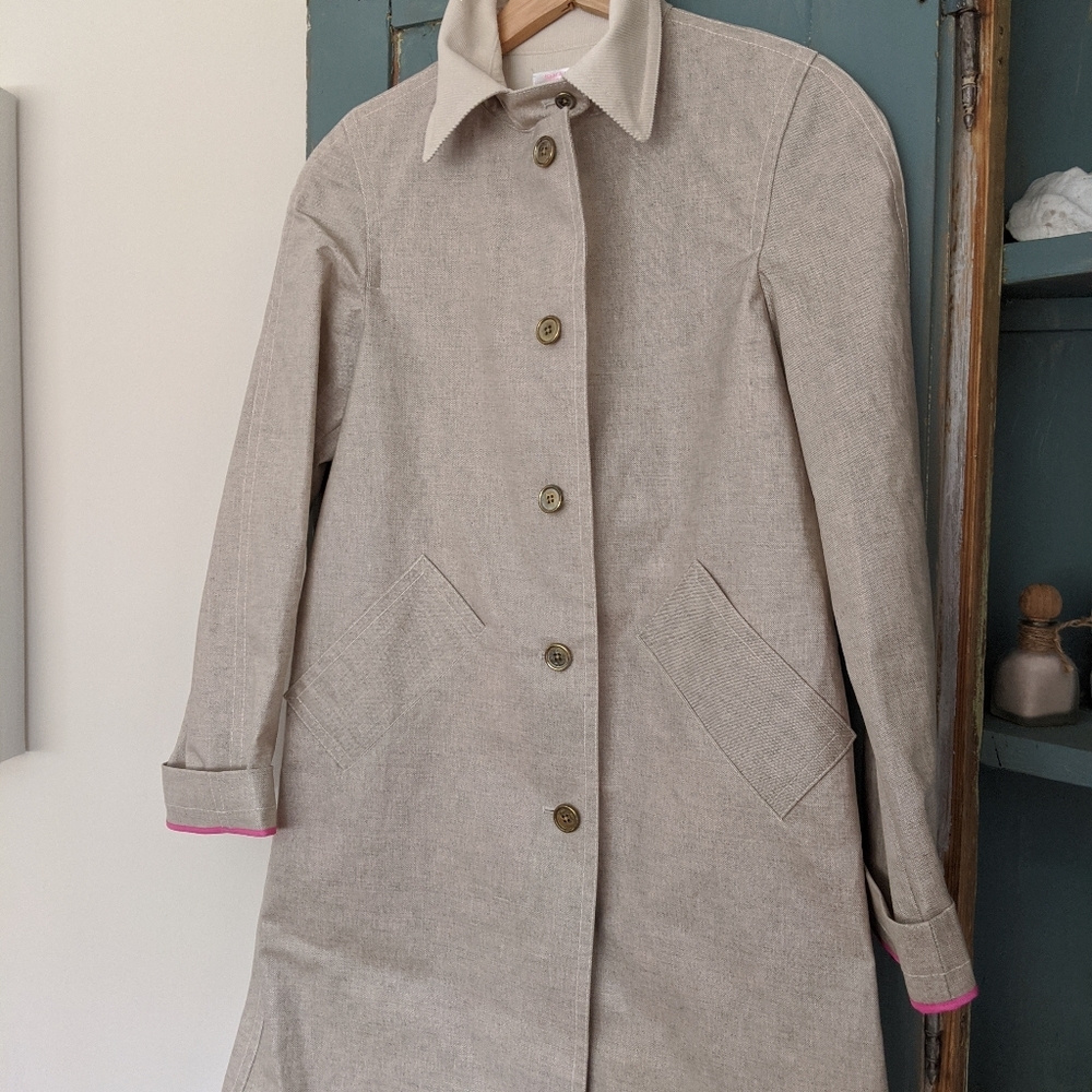 Isaac mizrahi rain coat NWOT
